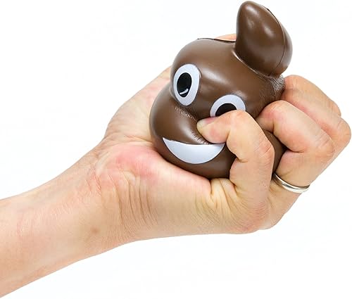 Miniatura 7 de La bola antiestrés original de Poop Emoji - ¡Regalo increíble!