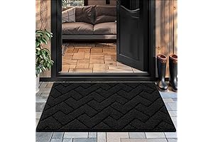 hicorfe Thin Front Door Rug 20x31.5