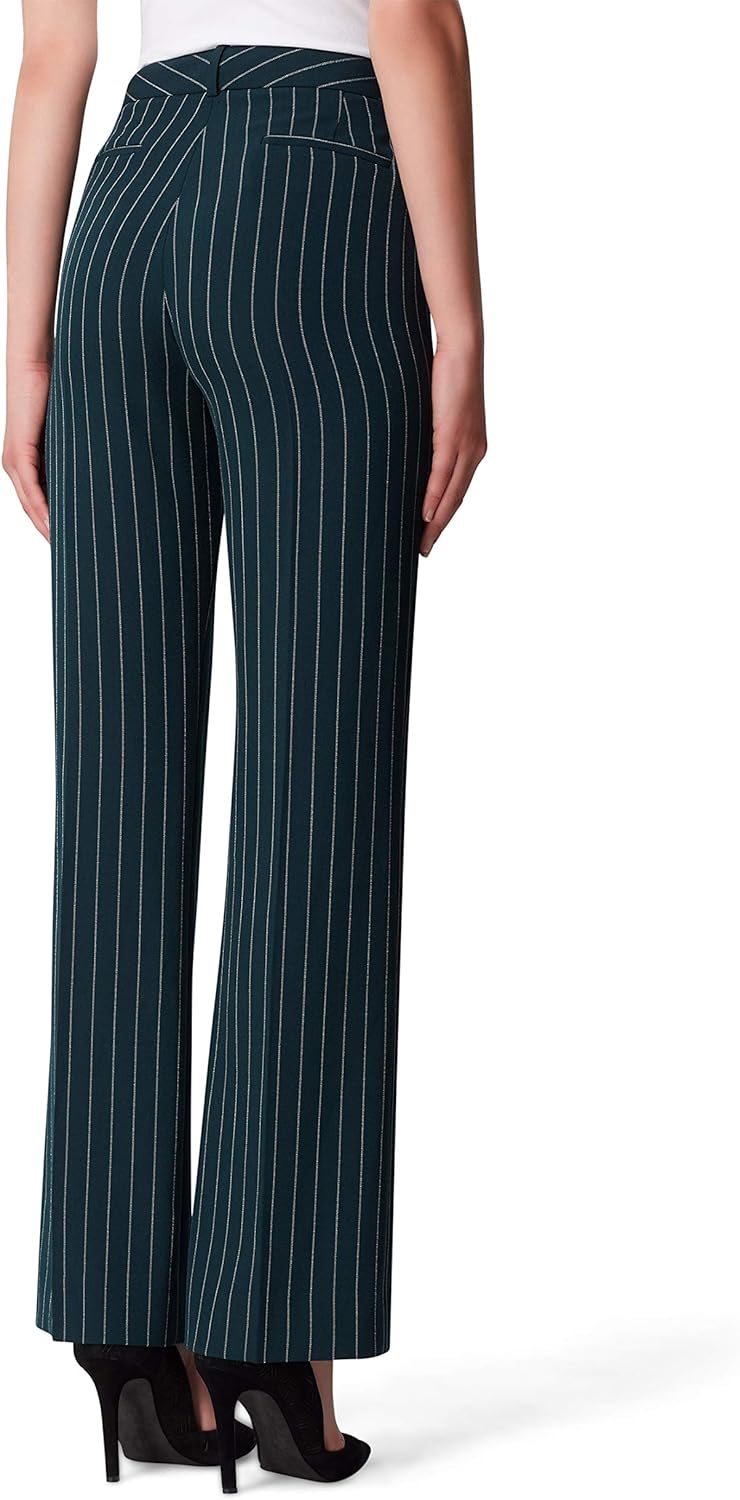 TAHARI ASL Women's Pin Stripe Stretch Trouser Pant