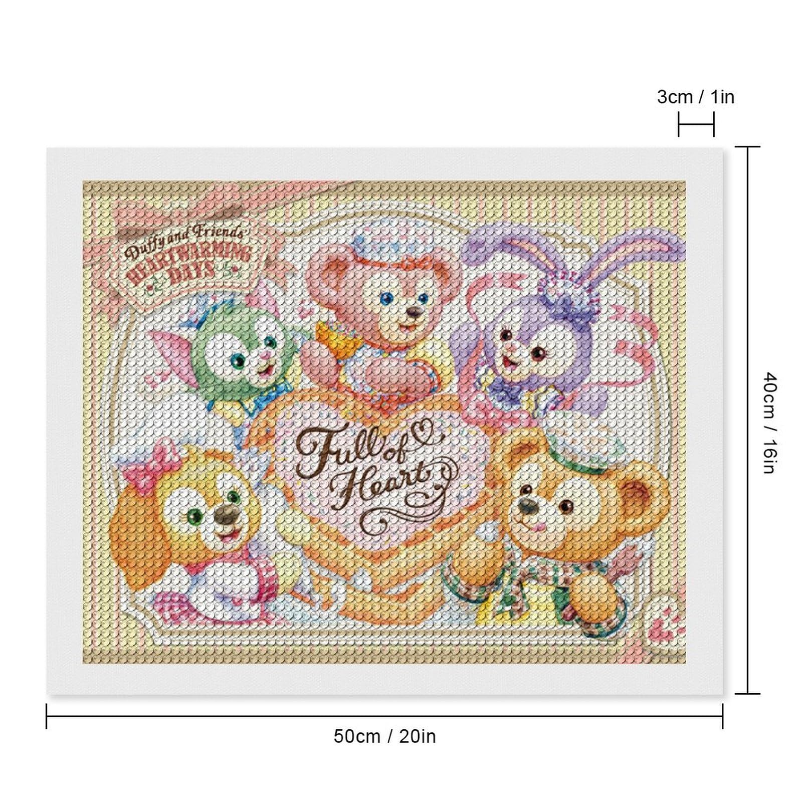 Amazon.co.jp: ダイヤモンドアート ダッフィーフレンズ (1) アニメ