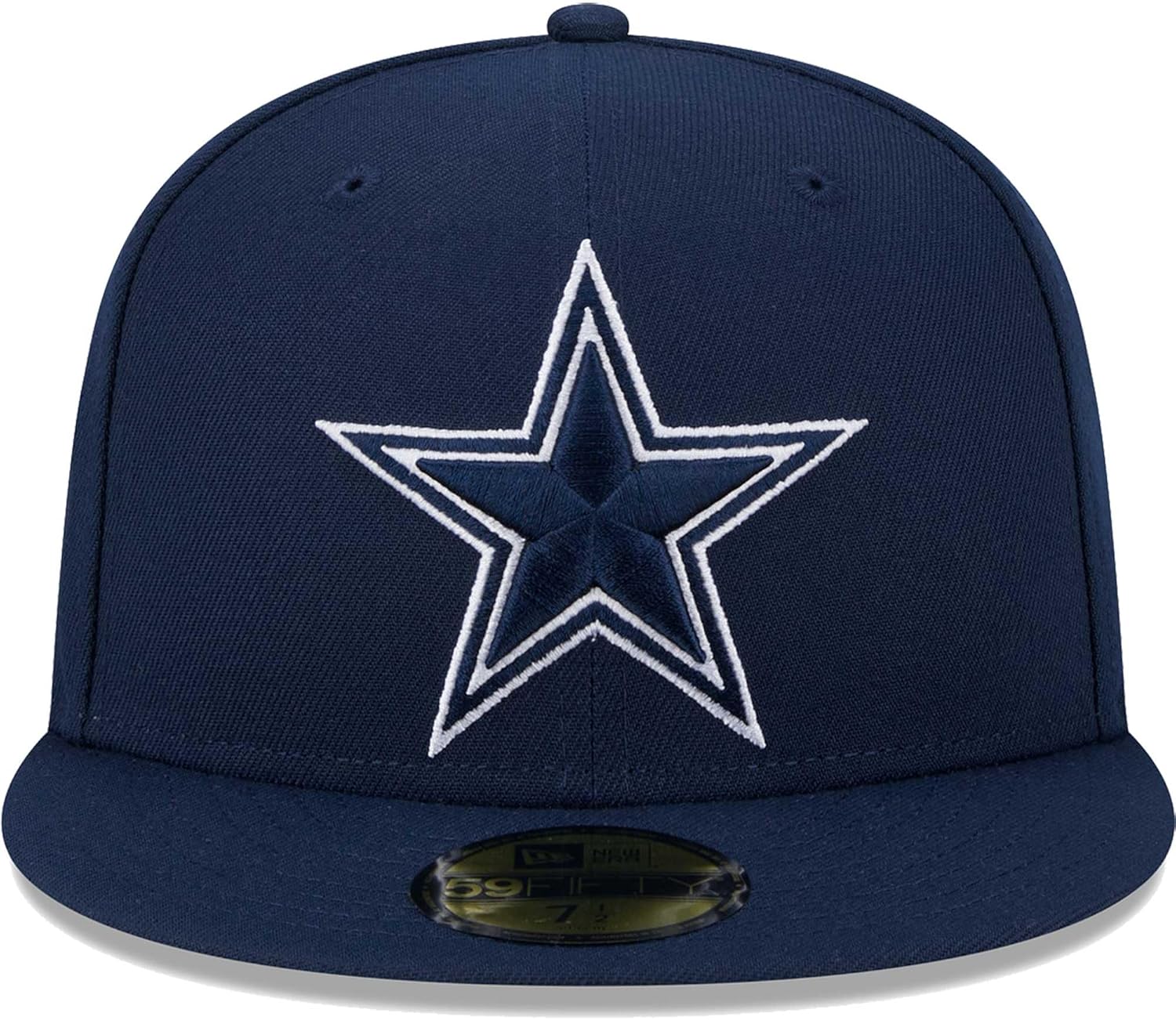 New Era Men's Navy Dallas Cowboys Main Patch 59FIFTY Fitted Hat