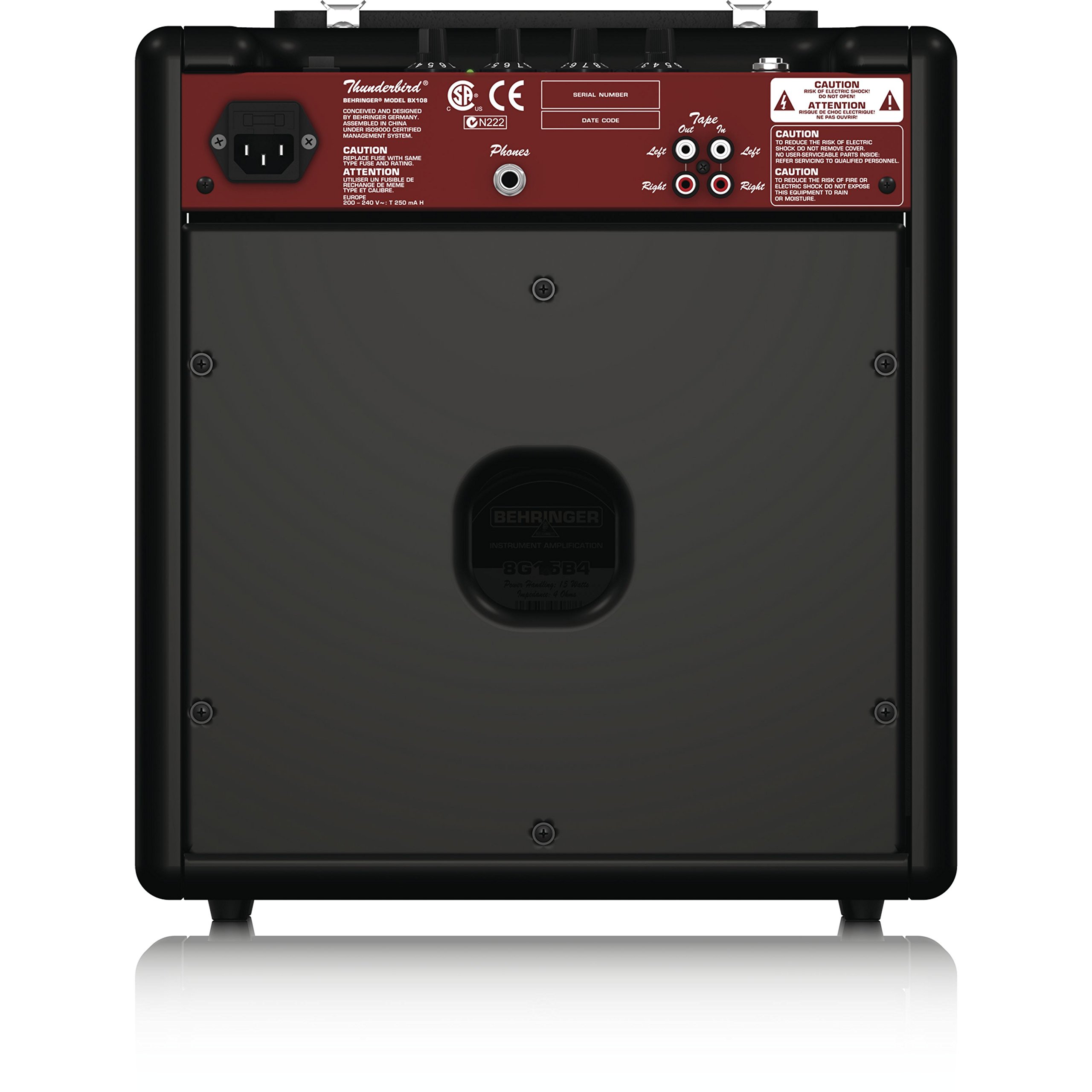 Behringer BX108 Bass Practice Amp : Amazon.in: Musical Instruments