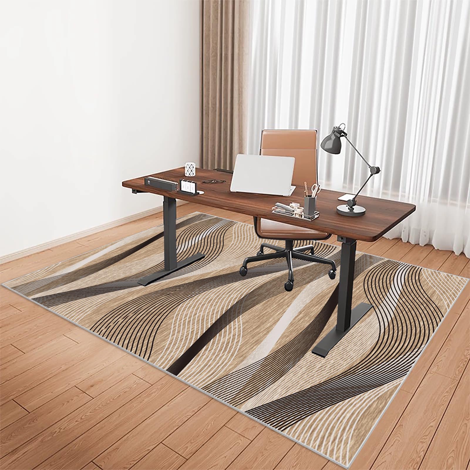 Floor Protector for Home Office 90 x 140 cm, Chair Mat for Hard Floor Office Chair Mat Desks Mats, Gaming Computer Chair Mat Multi-Purpose Floor Protectors for Rolling Chairs, Carpet Chair Mats