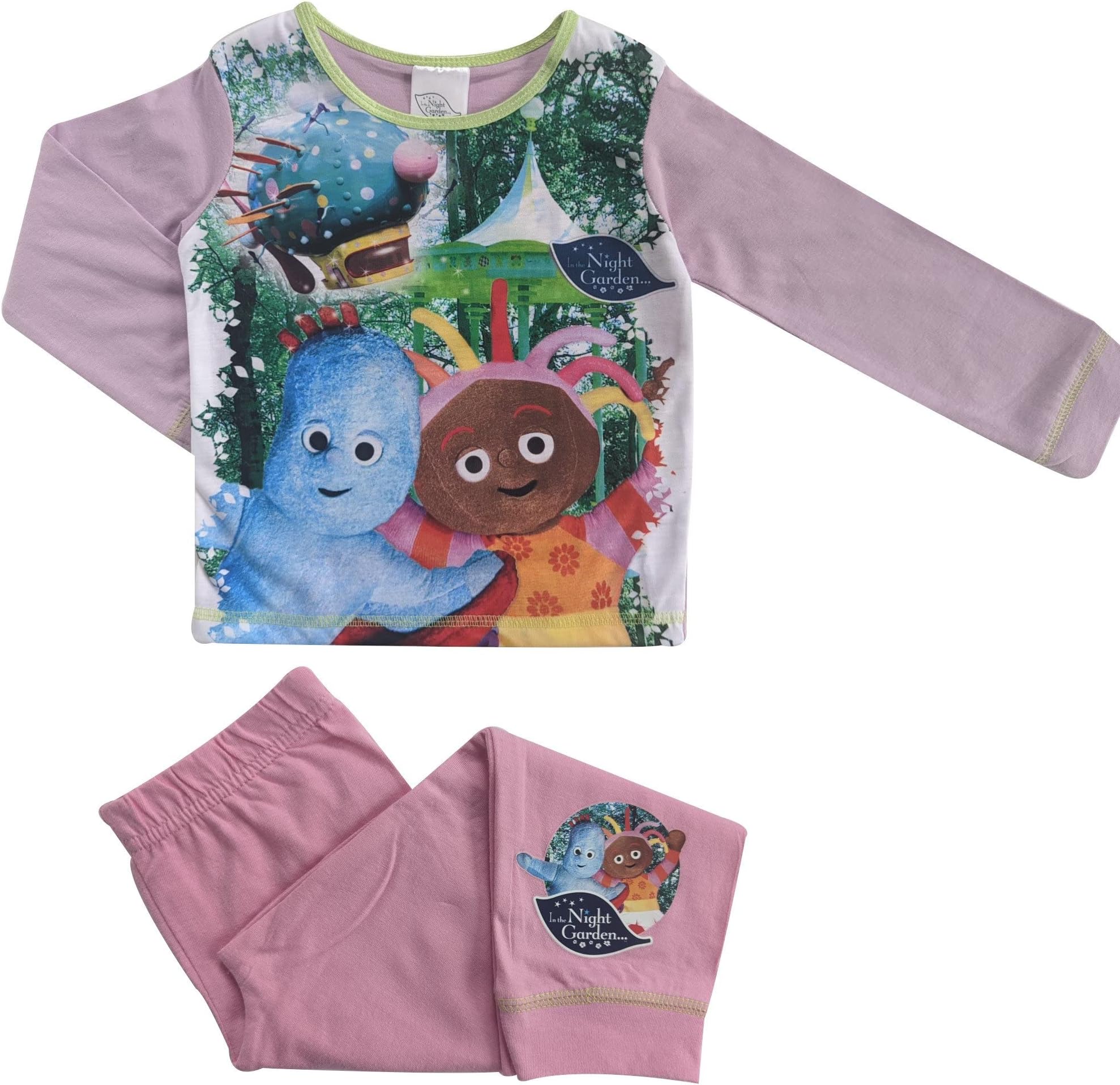 Girls Toddler Official In The Night Garden Character Long Sleeve and Leg Pyjamas
