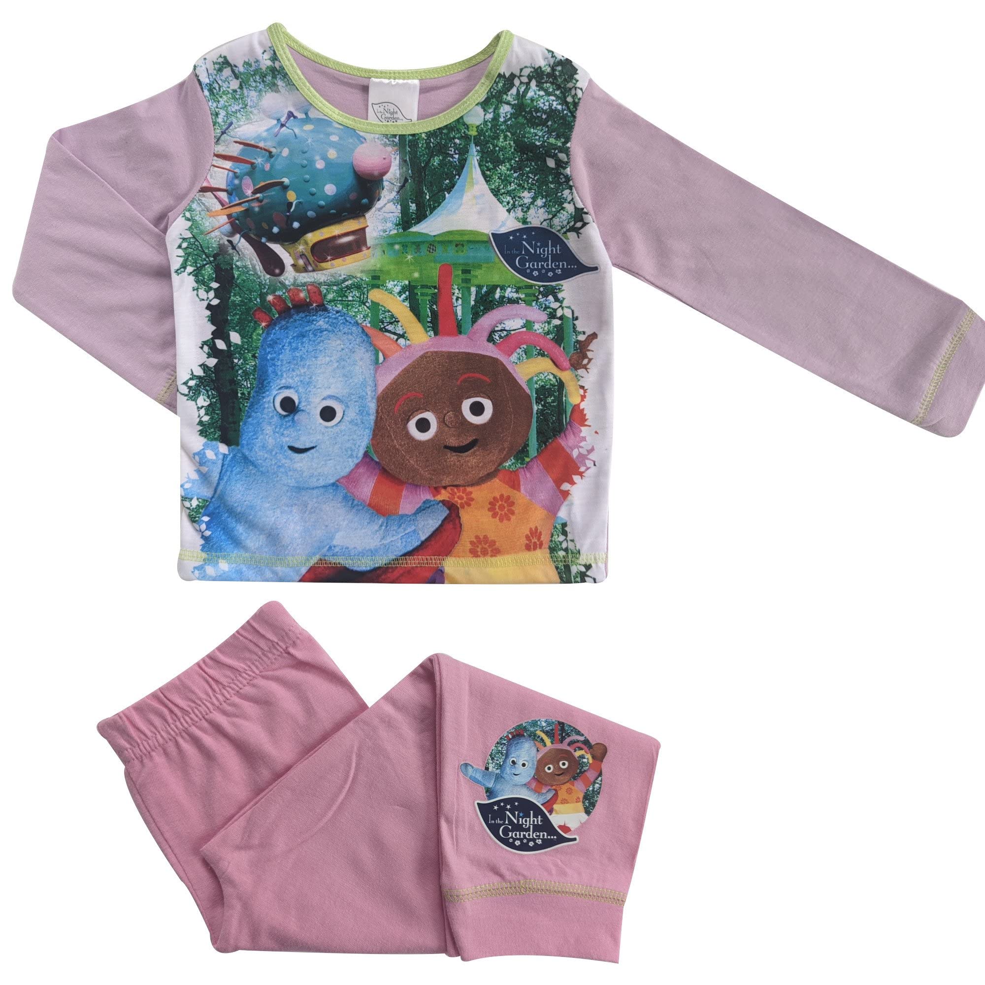 Girls Toddler Official In The Night Garden Character Long Sleeve and Leg Pyjamas
