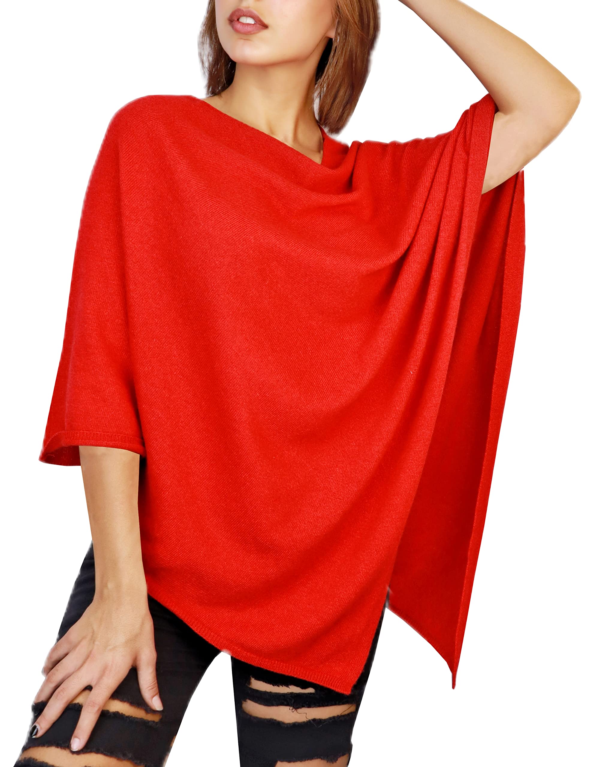 JOPHY & CO. Poncho Donna Misto Cashmere