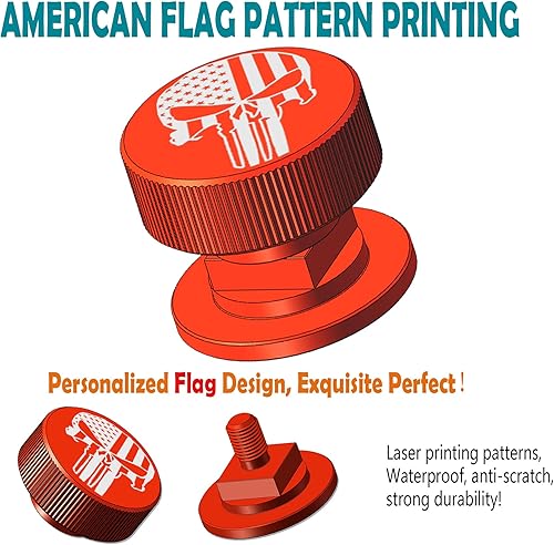Miniatura 6 de Capucha de soldadura para casco de tubería - 1 par de sujetadores de bandera de EE. UU., patrón negro, casco de aluminio, piezas de repuesto,