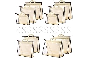 interesse 9 pack dust bags for handbags