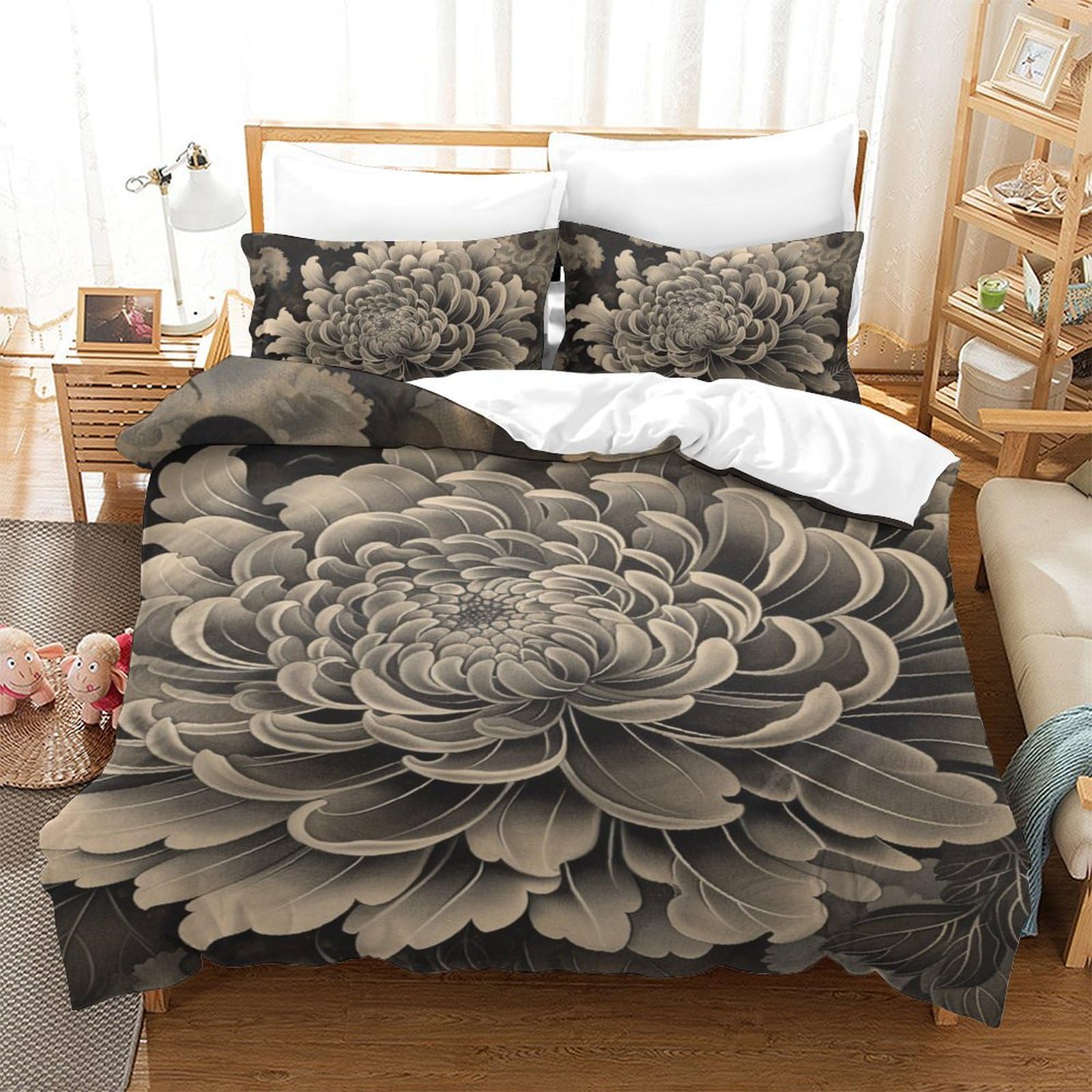 Housses de couettes 140x200 anti-plis et douces pour en finir avec les draps rudes