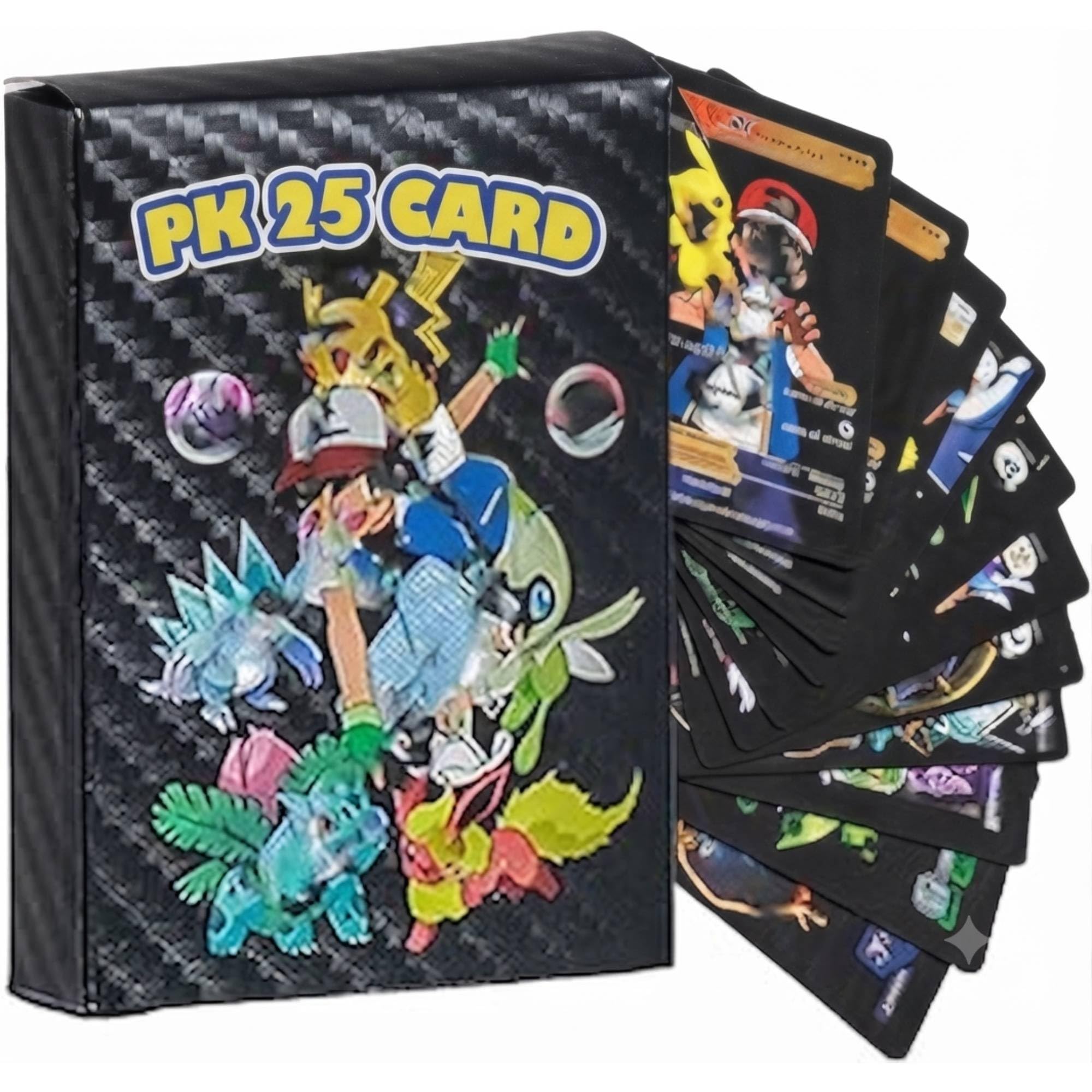 black vstar card in pokemon pack Pokémon Trading Game Foil Cards Battle TradingCards for Kids & Collectors Set of 55 Rare VMAX GX TradingCard This special set from MEGA BOX:SHRINK Druid Tribal EDH (Commander