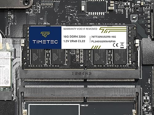 Miniatura 9 de Timetec Premium 16GB DDR4 3200MHz (o 2933MHz o 2666MHz) PC4-25600 Sin ECC Sin Búfer 1.2V CL22 2Rx8 Dual Rank 260 Pines SODIMM Memoria RAM de