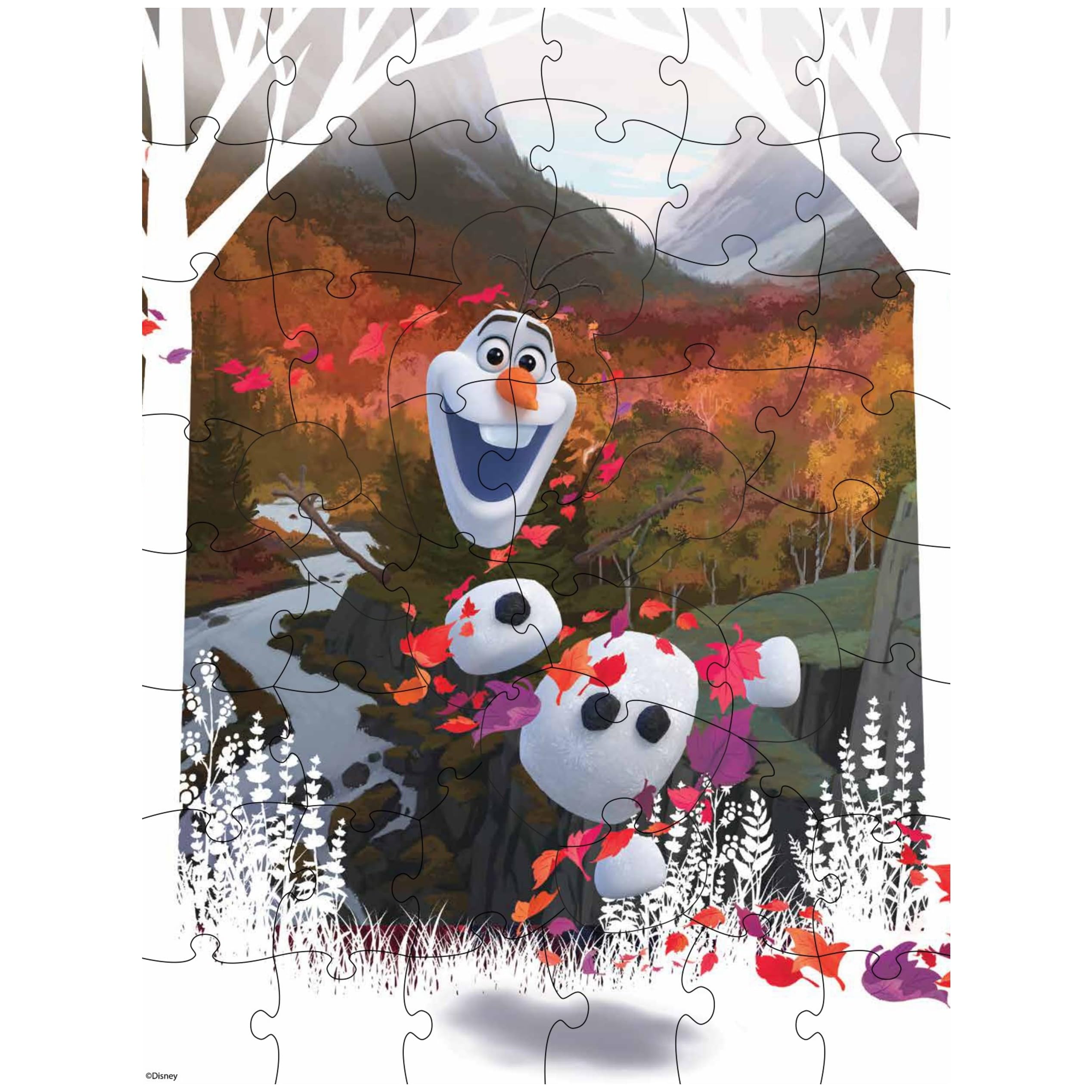 Julie　フローズン　48ピース Amazon.com: Frozen Games Disney Frozen 2 48-Piece Surprise Puzzle
