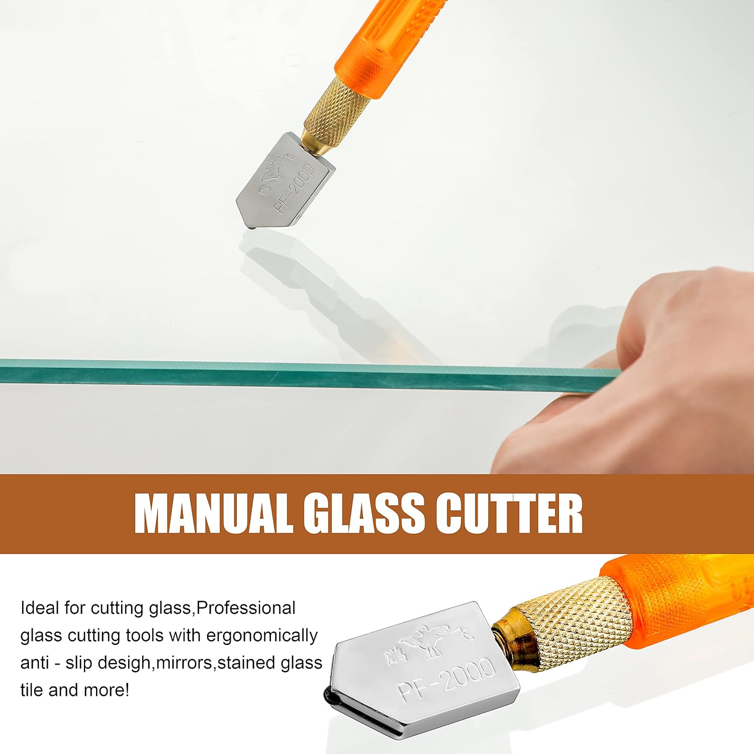 Glass Bottle Cutter Kit, Bottle Cutter DIY Machine for Cutting Square Round Oval Bottles, with Pencil Glass Cutter Tool Kit for Cutting Wine, Beer, Liquor, Whiskey, Alcohol, Champagne, and Mason Jars