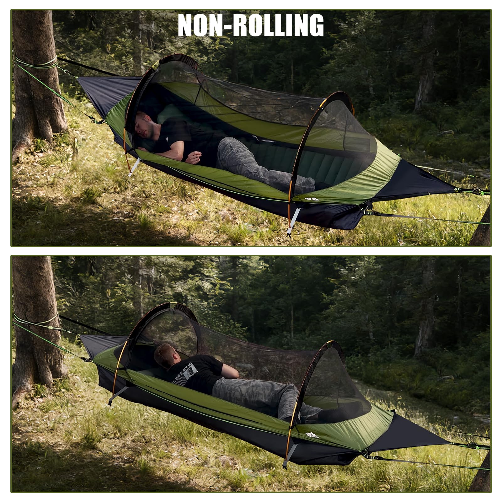 Amazon.com: Night Cat Flat Lay Hammock Tent with Mosquito Net