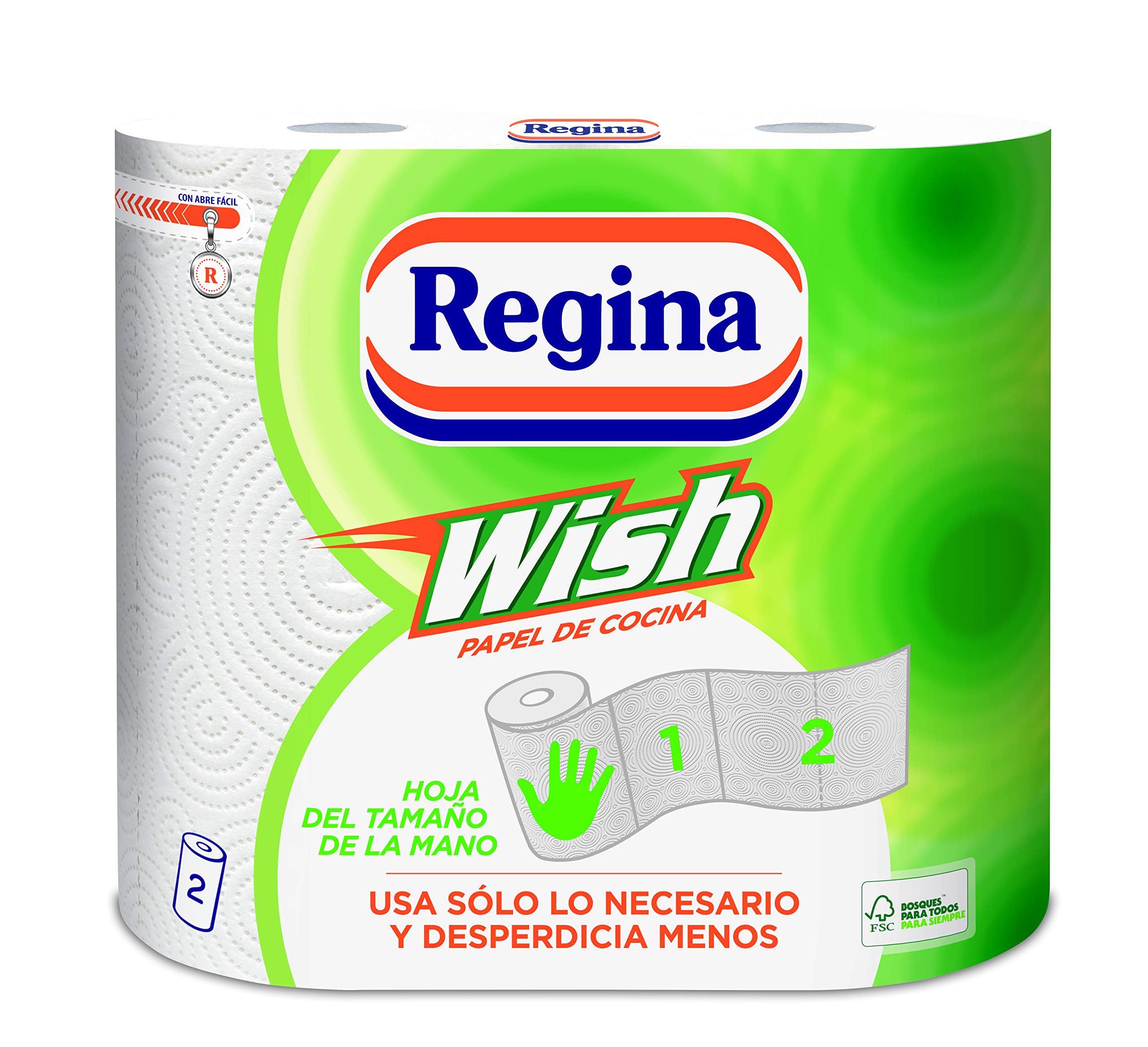 ReginaKitchen Paper Wish – 6 Packs of 2 Rolls