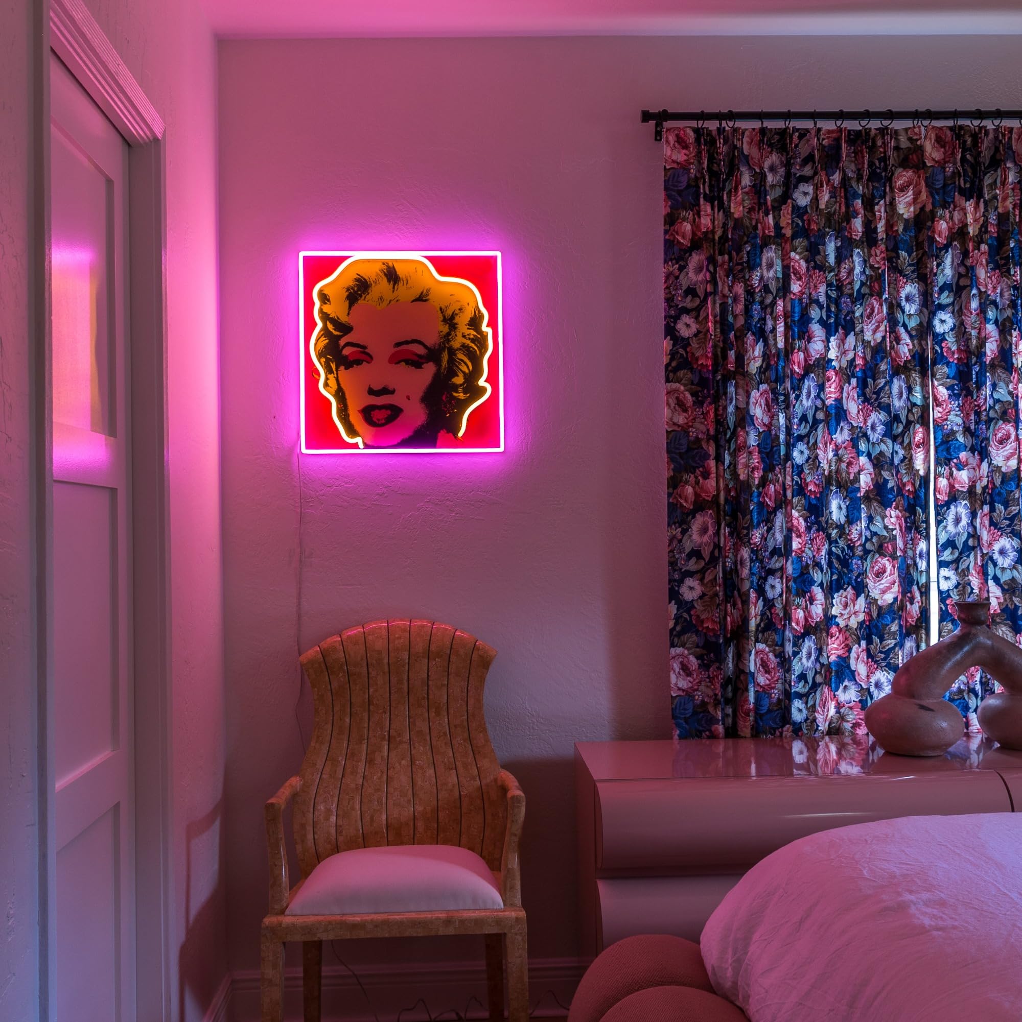YELLOWPOP Neon Signs, Andy Warhol Marilyn Monroe (Small), Neon