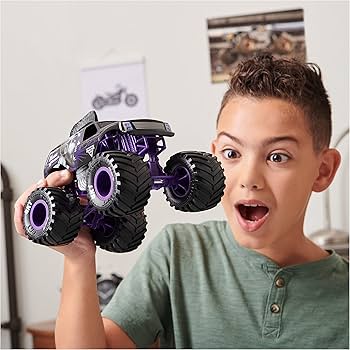 Amazon.com: Monster Jam 1:24 Diecast Vehicle Mohawk arrior : Toys