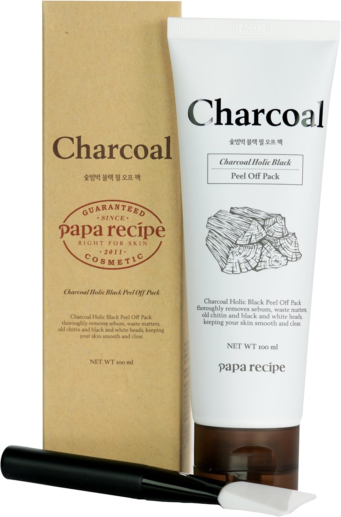 Papa Recipe Charcoal Holic Black Peel Off Pack