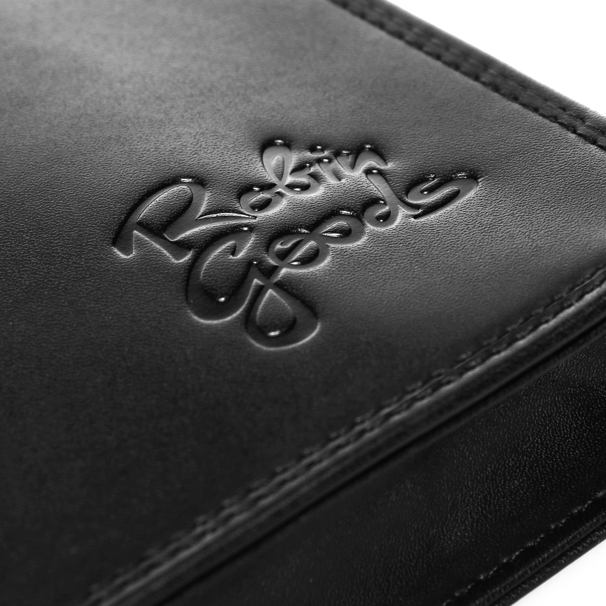 Cartera de Camarero Monedero Elegante Negro 2 Piezas