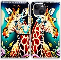 Vista 14 de Funda para iPhone 15 Plus, diseño retro de bandera estadounidense con tapa para teléfono, con ranura para tarjetas, soporte para iPhone 15 Plus