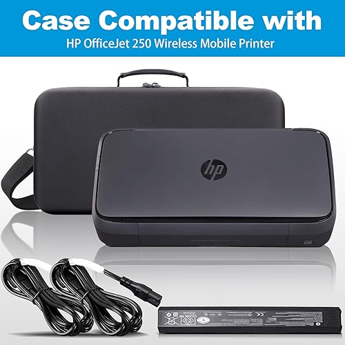 Miniatura 2 de co2CREA Hard Travel Case Replacement for HP OfficeJet 250 All-in-One Portable Printer Wireless Mobile Printing CZ992A