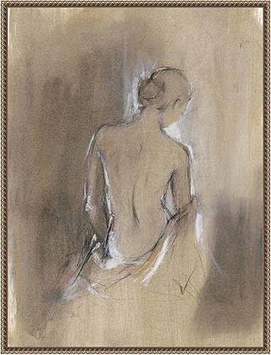 Miniatura 20 de Amanti Art Lienzo enmarcado para pared, 42 x 32 pulgadas, figura contemporánea adornada II de Ethan Harper, lienzo enmarcado para pared, obras de