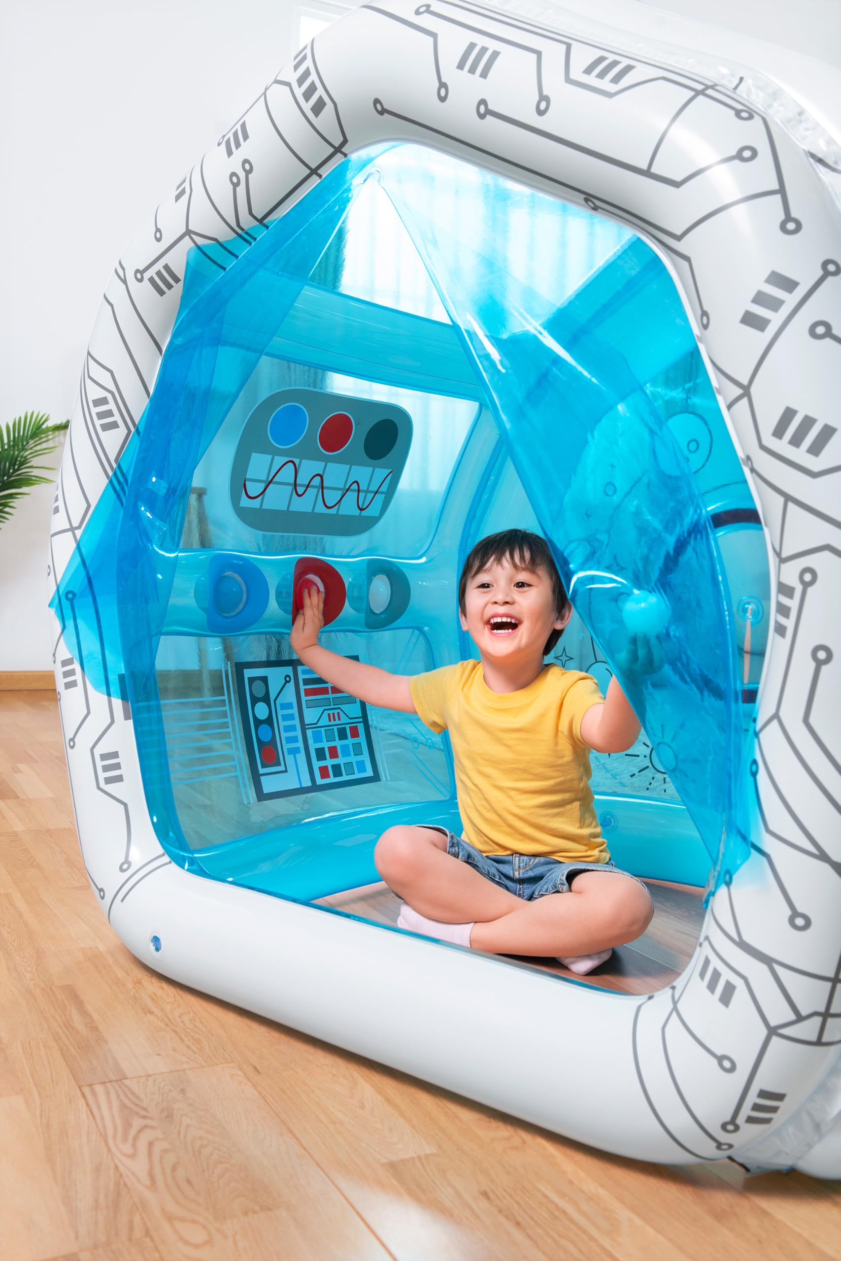 Bestway Spielhaus Space Station Exploration 125 x 105 x 117 cm
