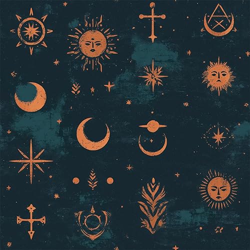 Miniatura 16 de FLFK Papel pintado de pavo real negro y azul oscuro, mural de pared de despegar y pegar para sala de estar, dormitorio, cocina, oficina, decoración