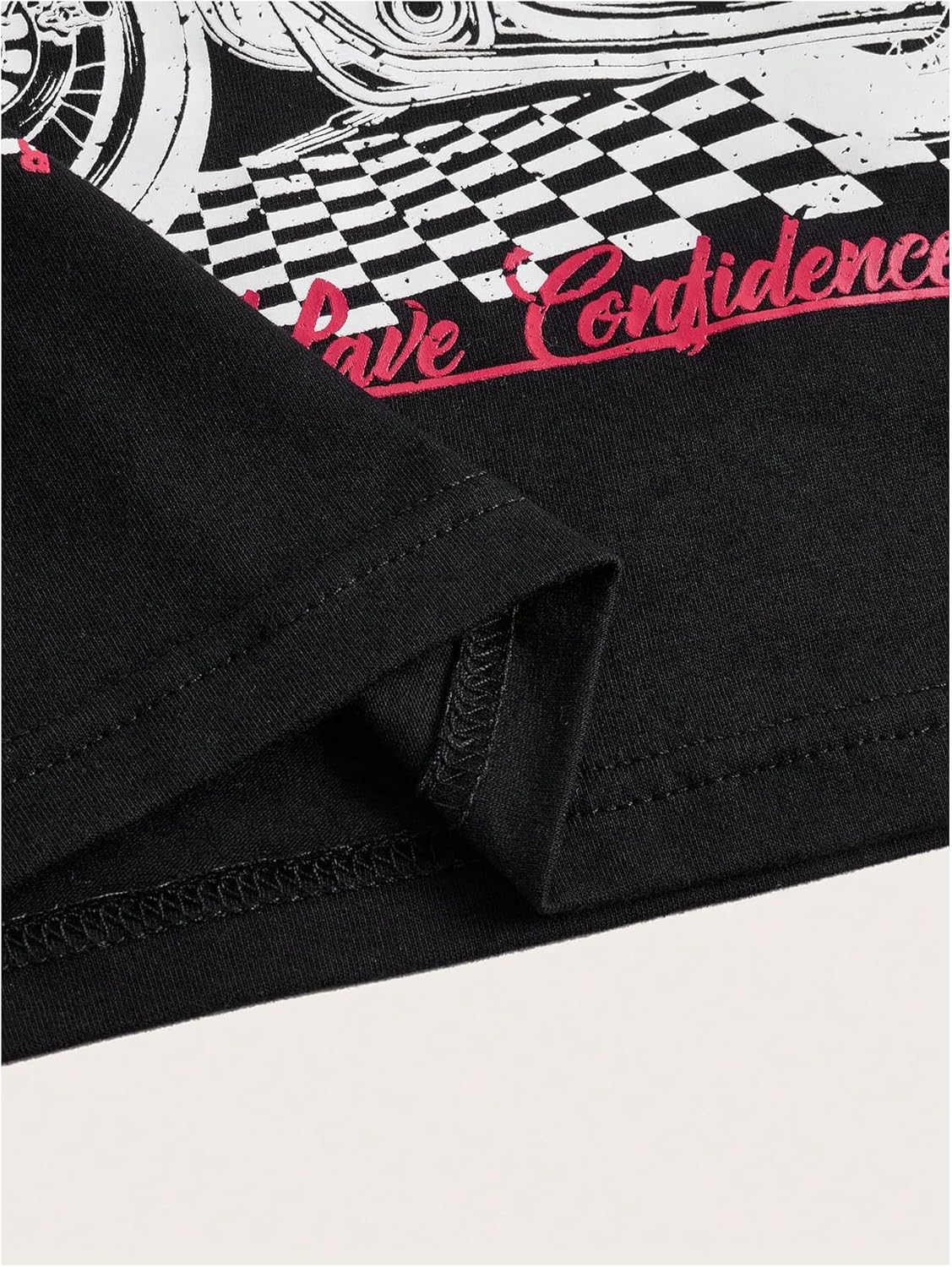 SOLY HUX Women's Letter Graphic Tank Top Notched V Neck Sleeveless Summer Crop Tops Streetwear - Image 4