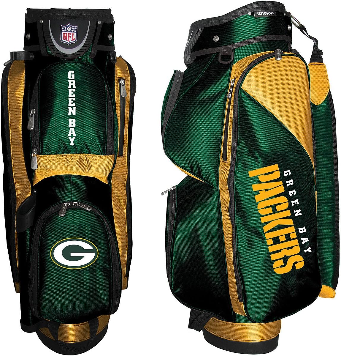 Wilson Green Bay Packers Golf Cart Bag Sports Related
