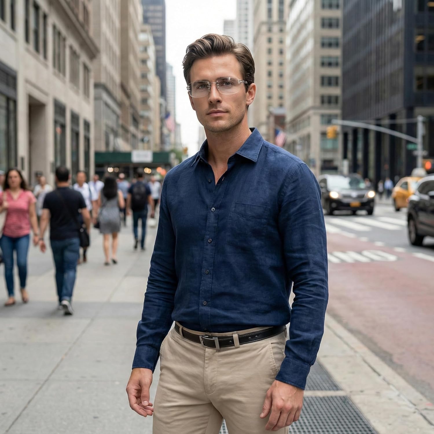 The Fresh Minimalist Rimless Sunglasses for Men Women - Exquisite Packaging - FR1M4012 - Image 2