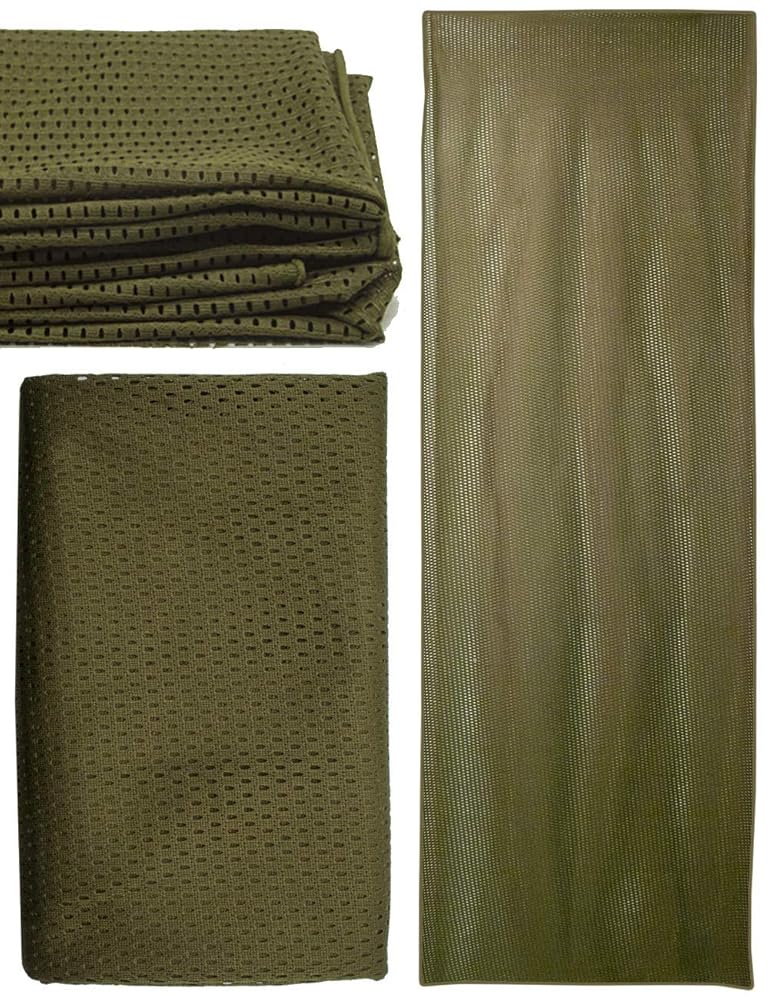 Sciarpa Multifunzione Outdoor - Foulard Rete Mimetico Per Caccia, Pesca, Escursionismo E Protezione Insetti - Foto 2