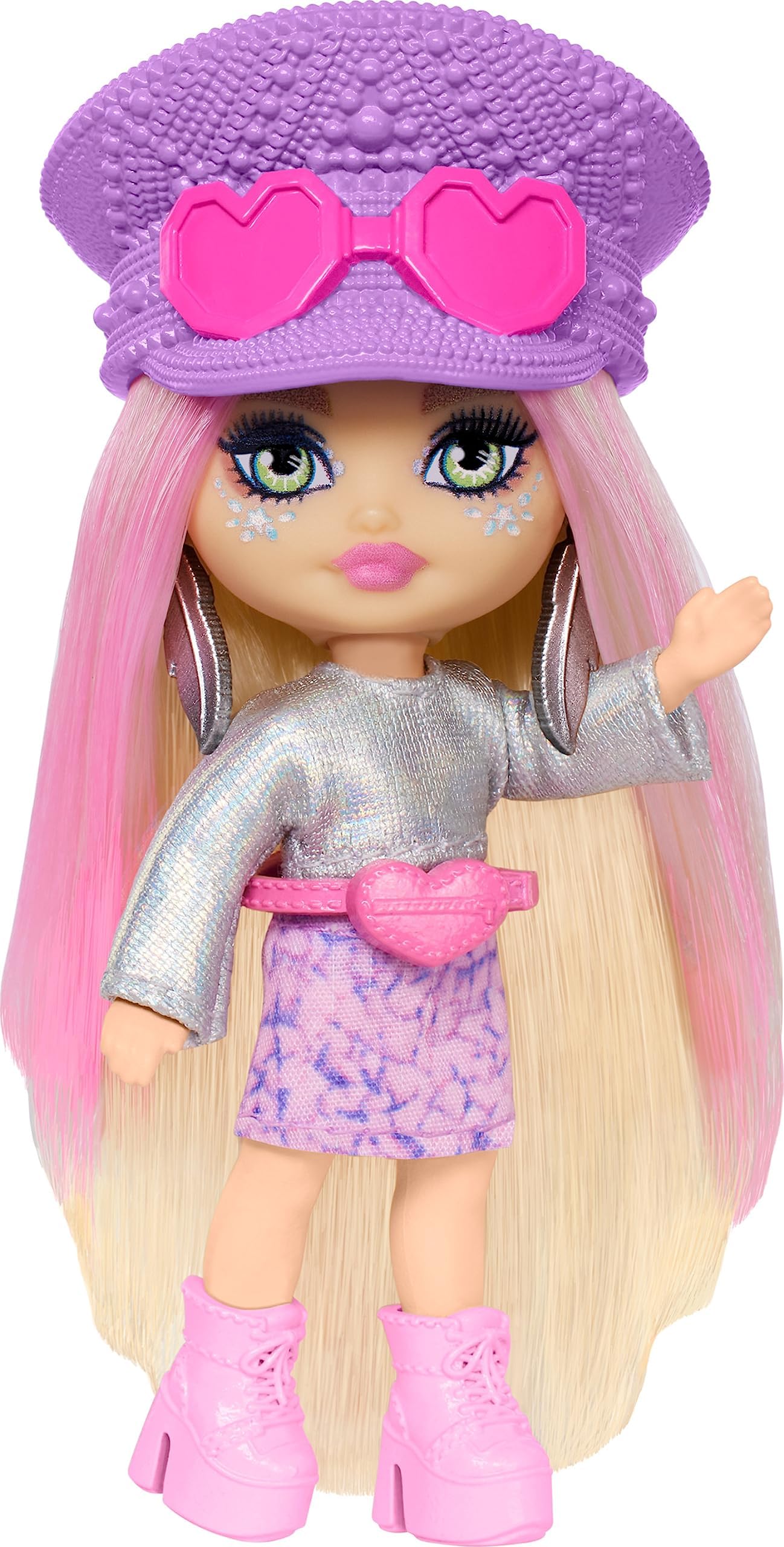 Extra Mini Minis Travel Doll with Desert Fashion, Barbie Extra Fly