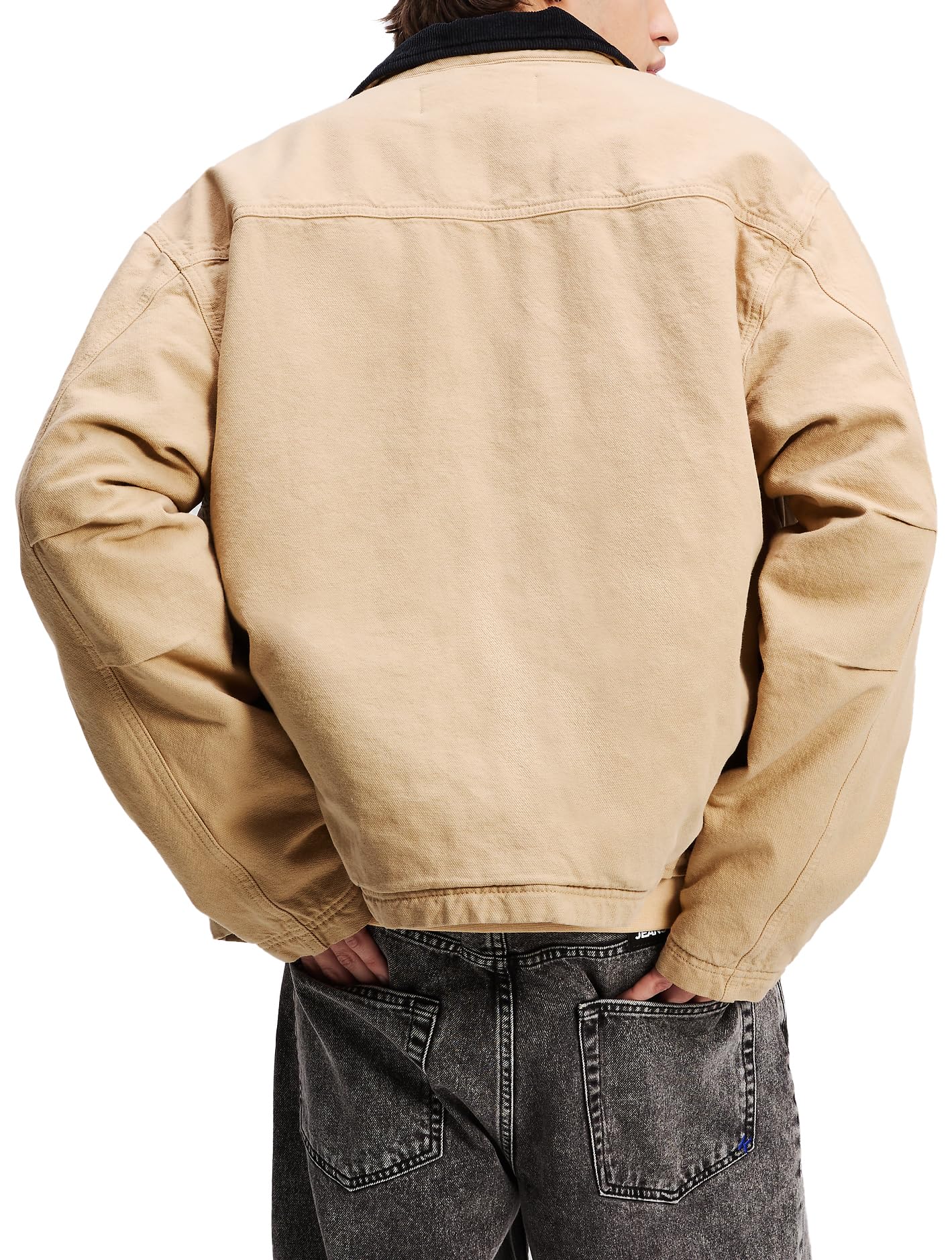 KARL LAGERFELD JEANS Uomo Workwear Canvas Jacket