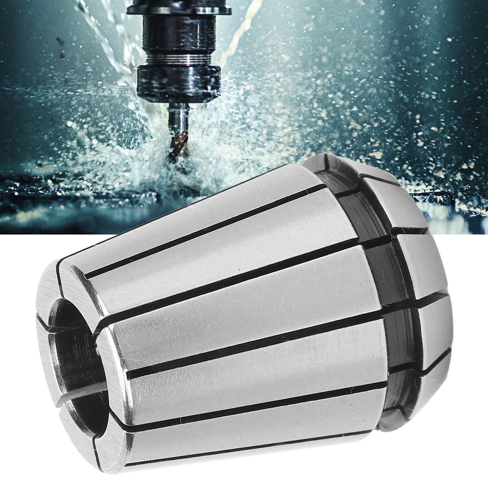 2 Pinze A Molla ER32 Da 8mm - Alta Precisione 0,015mm Per Fresatrici CNC E Torni - Acciaio 40Cr