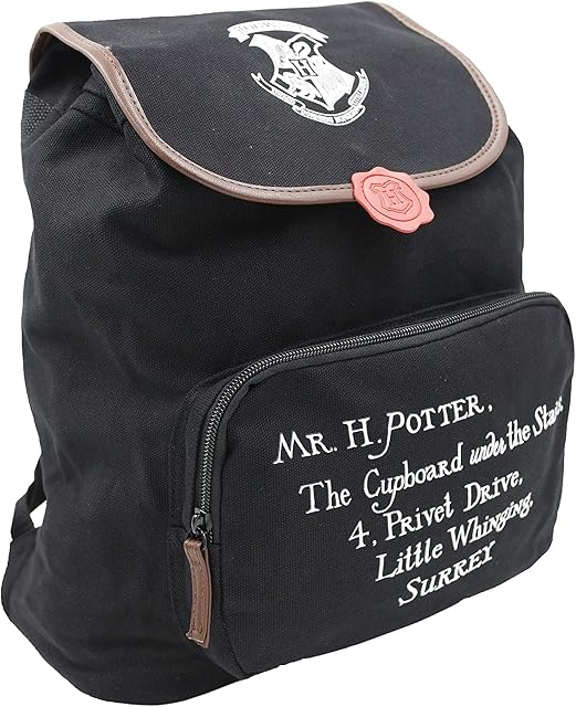 Harry Potter Women's Hp00246 Backpack 32x30x16, Black/White/Red, 34Centimeters 30Centimeters Xx 14Centimeters