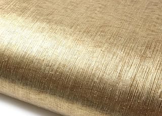 ROSEROSA Peel and Stick Rust Faux Metal Architectural Film Self-Adhesive Vinyl Film Wallpaper Door Wrap Counter Top Border Mirror Molding Trim NI997
