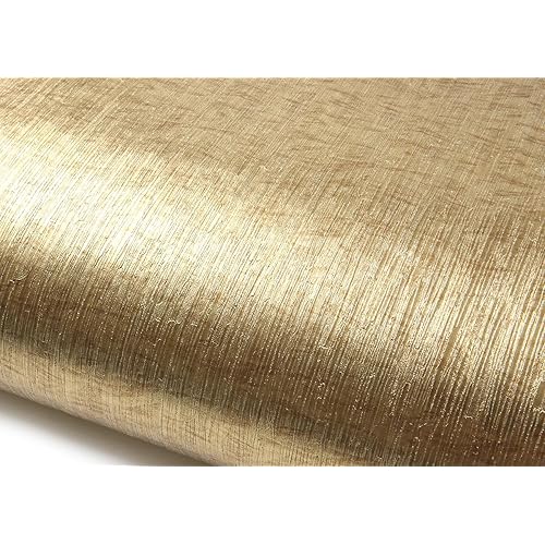ROSEROSA Peel and Stick Faux Rust Metal Self-Adhesive Wallpaper Door Wrap Countertop Moulding Trim NI997