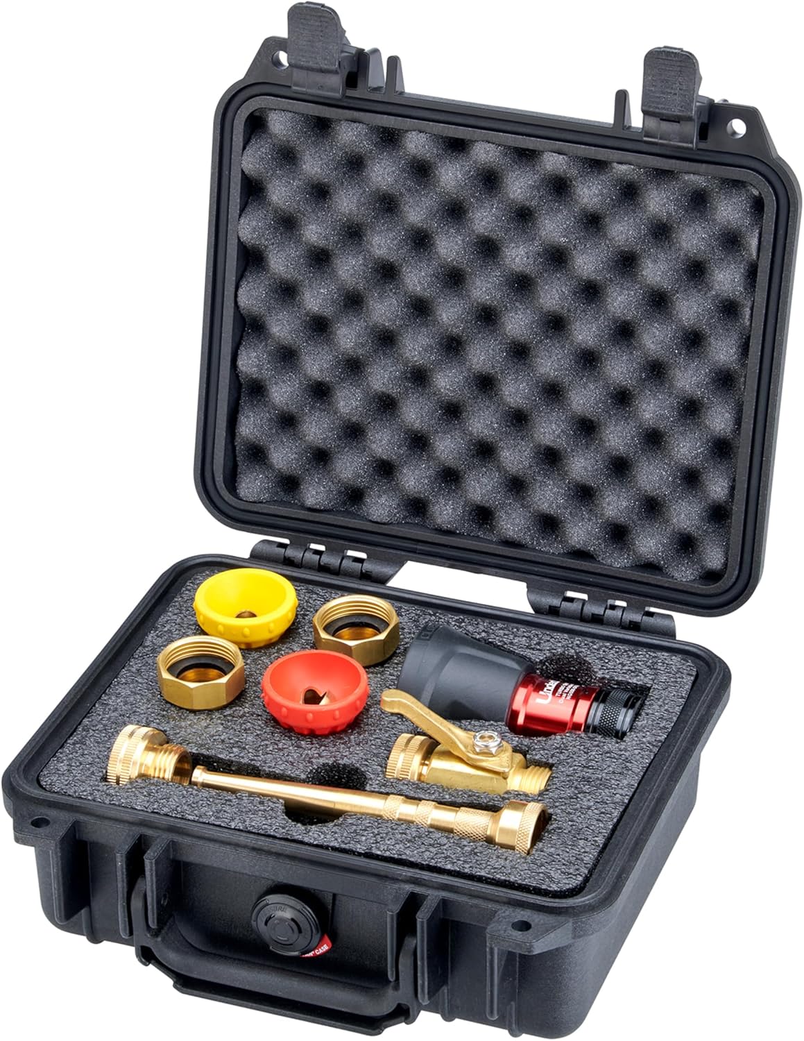 Underhill Baseball ProLocker Hose Nozzle Kit for Sports Fields with ¾ Inch Magnum Nozzle, Brass Control Valve, and Twist-Ease, HP-B075