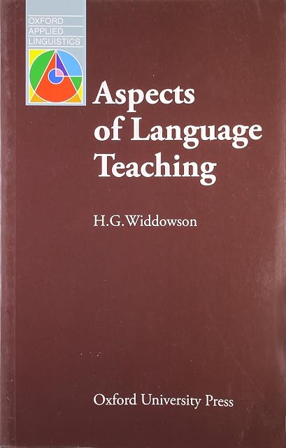 Portada de Oxford Applied Linguistics: Aspects of Language Teaching