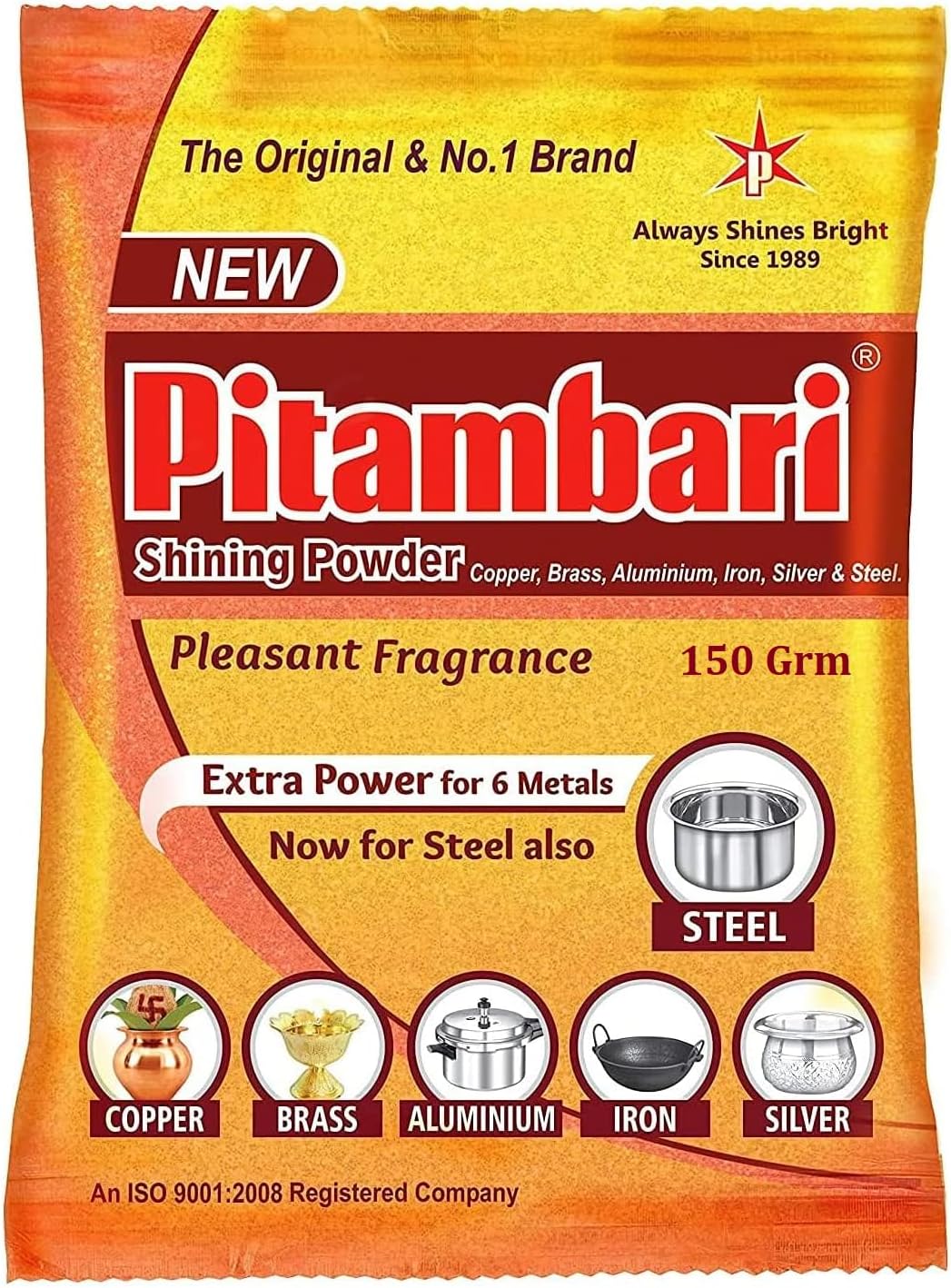 Polvo bronceador para 6 tipos de metales 150 g miniatura 1
