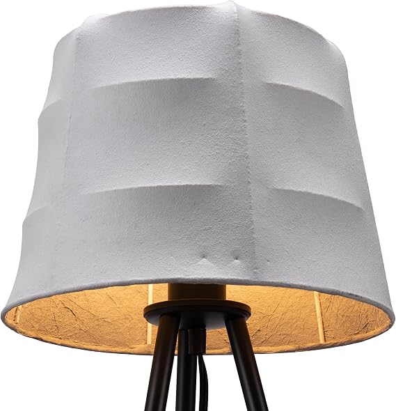 Zuo Mozzi Table Lamp Gray & Black, Gray Table Lamp, Modern Style, Steel, Lighting Table Lamps, 11.8 W x 11.8 D x 22.4 H