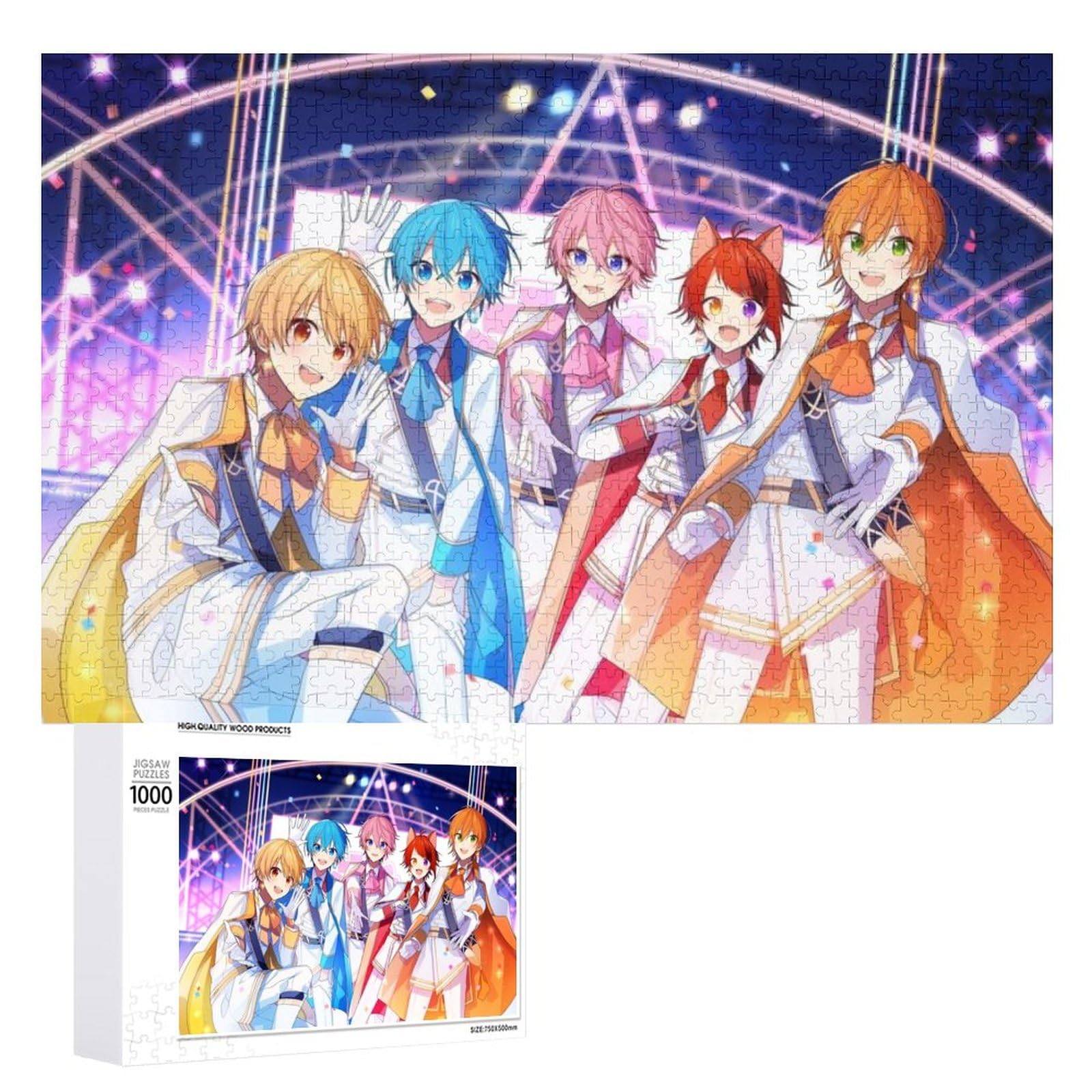 Amazon.co.jp: すとぷり パズル 500/1000 ピース 木製のジグソーパズル