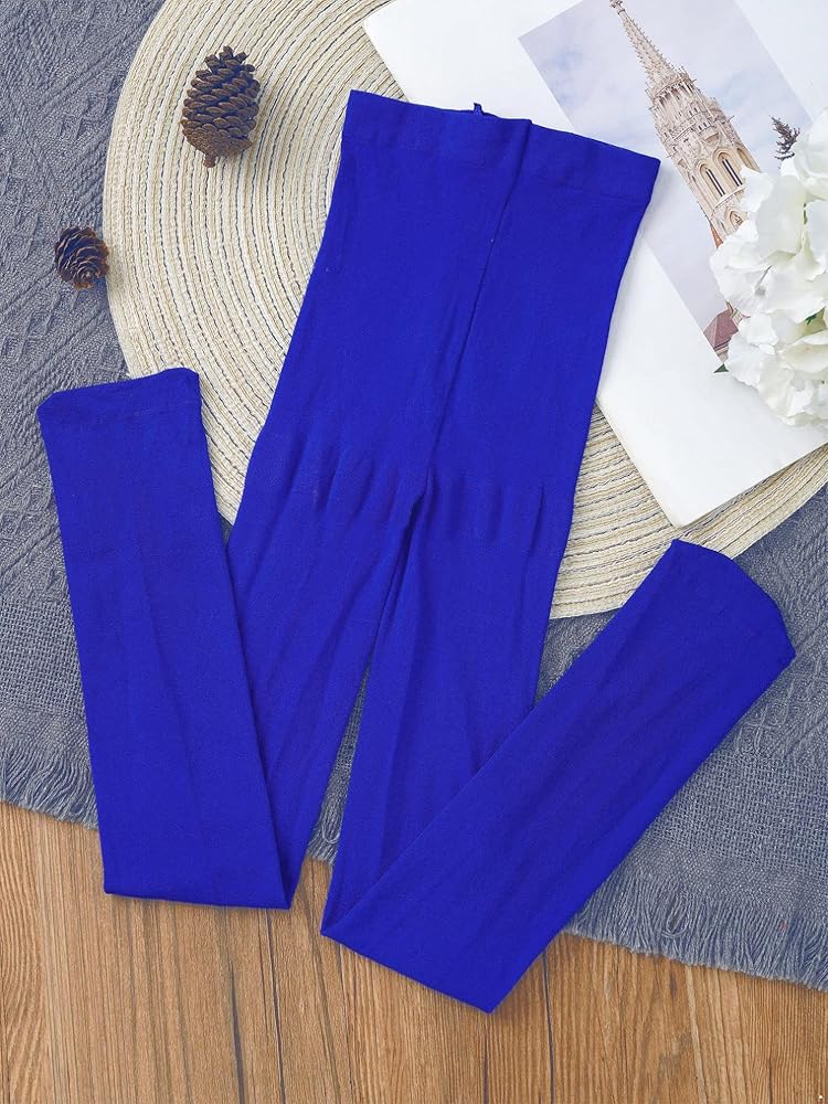 Bambina Velluto Maglia Termica E Collant Danza Per Bambine