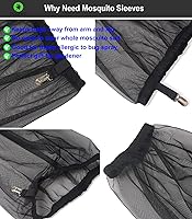 Vista 5 de Mosquito Arm sleeves, Providing a physical barrier to help keep mosquitoes away from your arms