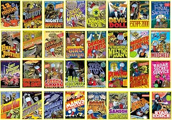 Mini-Mistie Sticker Assortment Series 1 - Classic MST3K Episode Artwork - Set of 32