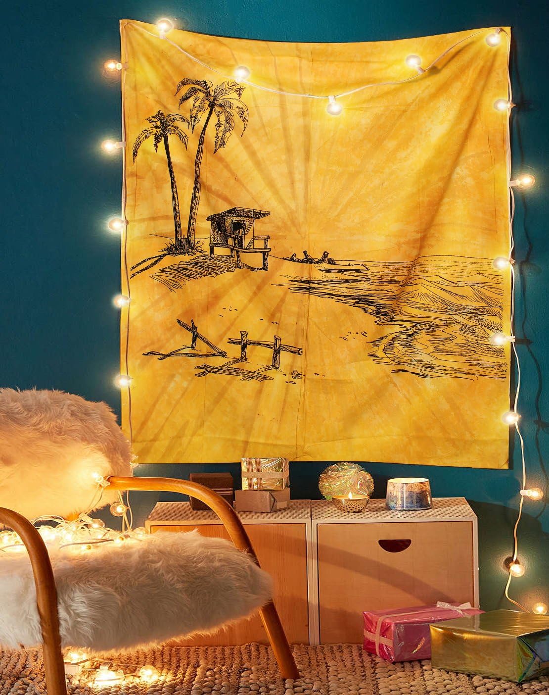 The Indian Craft Beach Tapestry, Common Indian Style Painting Wall Hanging, Tie Dye Tapestries, Vintage College Dorm Window Door Curtain, Sofa Couch Throw, Yoga Mat