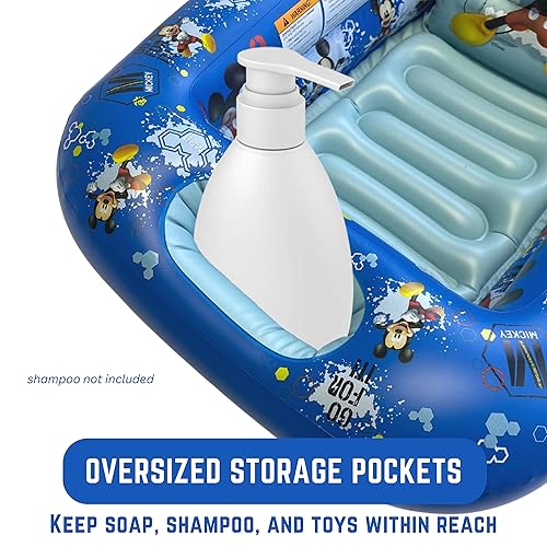 Miniatura 5 de Disney Mickey Mouse "Go for It" - Bañera inflable para bebé