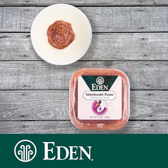 Eden Umeboshi Plum Paste (ume), Pickled, Made in Japan, 7oz