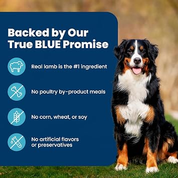 Blue Buffalo Life Protection Formula Lamb & Brown Rice Adult Dry Dog Food, Supports Immunity with Antioxidant-Rich LifeSource Bits, Promotes Healthy Muscle Development, Skin & Coat Health, 30 lbs.